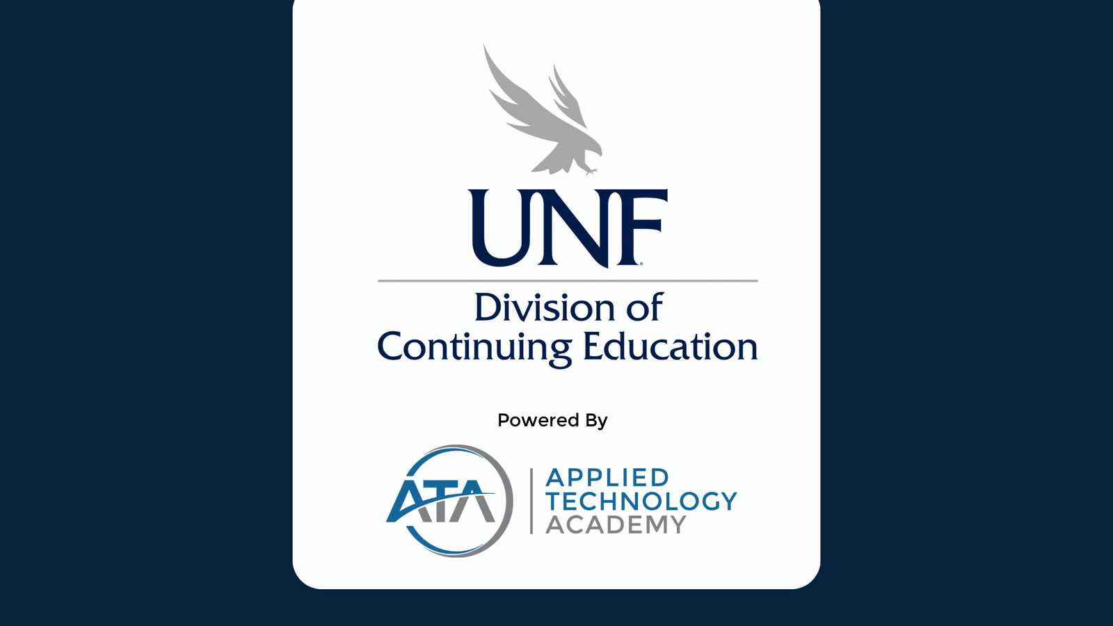 UNF Division of Continuing Education partners with Applied Technology ...